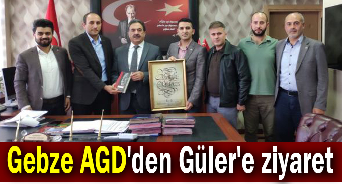 Gebze AGD'den Güler'e ziyaret