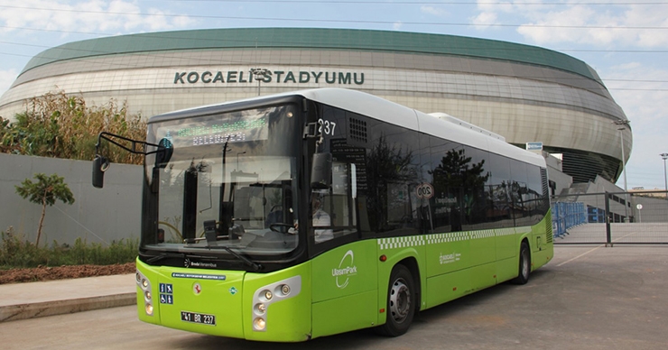 Kocaeli Stadyumu’na 12 ilçeden otobüs