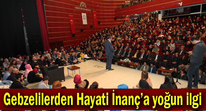GKM'de Hayati İnanç söyleyişi