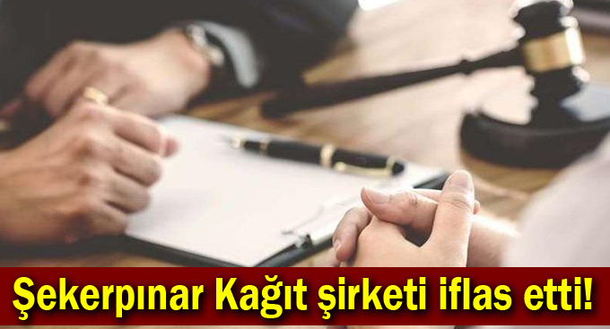 Kocaeli’de bir şirket daha iflas etti!