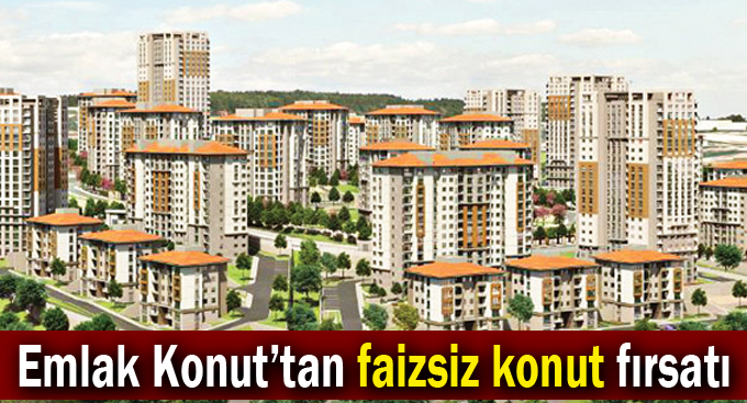 Gebze'de Emlak Konut’tan faizsiz konut fırsatı