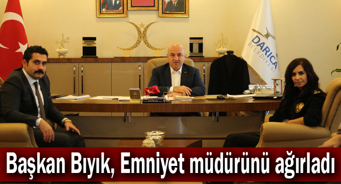 Başkan Bıyık, Emniyet müdürünü ağırladı