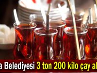 Darıca Belediyesi 3 ton 200 kilo çay alacak!