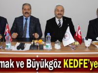 Çakmak ve Büyükgöz KEDFE’ye gitti