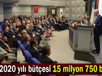 GTO 2020 yılı bütçesi 15 milyon 750 bin TL