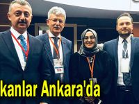 Başkanlar Ankara'da