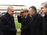 Erdoğan’ı Büyükakın karşıladı