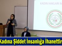 GTÜ ‘Kadına Şiddet İnsanlığa İhanettir’ dedi