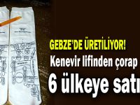 Kenevir lifinden çorap üretti, 6 ülkeye satıyor