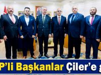 MHP'li Başkanlar Çiler'e gitti!