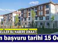 TOKİ Gebze'ye 250 konut yapacak!