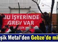 Birleşik Metal’den Gebze’de miting!