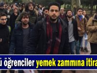 GTÜ'lü öğrenciler yemek zammına itiraz etti