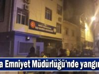 Darıca Emniyet Müdürlüğü'nde yangın çıktı