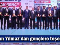 Yılmaz’dan gençlere teşekkür