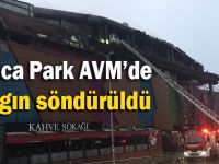 Darıca Park AMV’de ki yangın söndürüldü