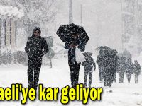 Kocaeli'ye kar geliyor