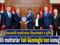 Dilovalı muhtardan Vali Güzeloğlu'na ziyaret