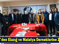 KEDFE’den Elazığ ve Malatya Derneklerine Ziyaret