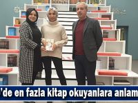 En fazla kitap okuyanlara anlamlı ödül