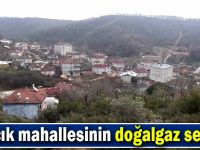 700 yıllık mahalleye doğalgaz hattı