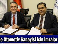 GTÜ'de Otomotiv Sanayisi için imzalar atıldı