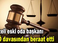 Gebzeli eski oda başkanı FETÖ davasından beraat etti