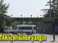 TÜBİTAK içerisinde yangın