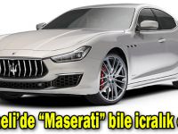Kocaeli’de “Maserati” bile icralık oldu!