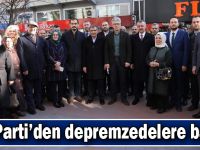 AK Parti’den depremzedelere bağış