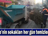 Gebze’nin Cadde ve sokakları her gün temizleniyor