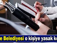 Gebze Belediyesi o kişiye ihale yasağı koydu!