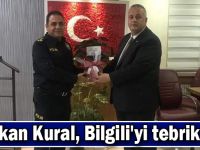 Serkan Kural, Bilgili'yi tebrik etti