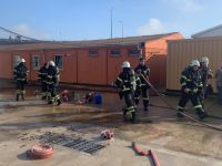 İtfaiye personeline hizmet içi eğitim