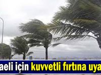 Meteoroloji Kocaeli'yi uyardı!