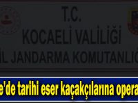 Tarihi eser kaçakçısı jandarmaya yakalandı!