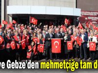 GTO ve Gebze'den mehmetçiğe tam destek