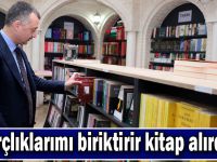 Başkan Büyükakın, ‘’Harçlıklarımı biriktirir kitap alırdım’’