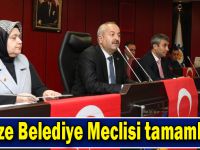 Gebze Belediye Meclisi tamamlandı