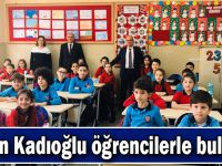 Öğrenciler Kadıoğlu'nu dinleyerek öğrendi