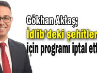 Gökhan Aktaş'tan beklenen davranış