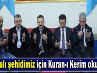 Şehidimizin Dilovası'nda ki yakınlarına başsağlığına gittiler