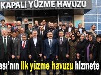 Dilovası’nın ilk yüzme havuzu hizmete açıldı