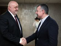 Başkan Büyükakın Macar heyeti konuk etti