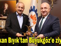 Başkan Büyükgöz’e  Konuk Başkanlar