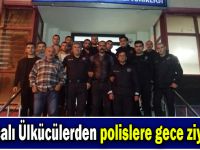 Darıcalı Ülkücülerden polislere gece ziyareti