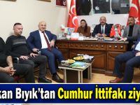 Başkan Bıyık’tan Cumhur İttifakı ziyareti