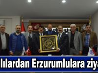 Ağrılılardan Erzurumlulara ziyaret