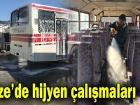 Gebze’de hijyen çalışmaları