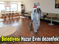 Gebze Belediyesi Huzur Evini dezenfekte etti